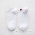 knit fabrics ankle length low cut cotton socks